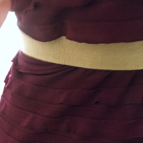 Vintage Omega stretch arrowhead belt — Made in USA, Small (24") - Picture 4 of 11